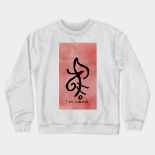 I am Protected Symbol Crewneck Sweatshirt